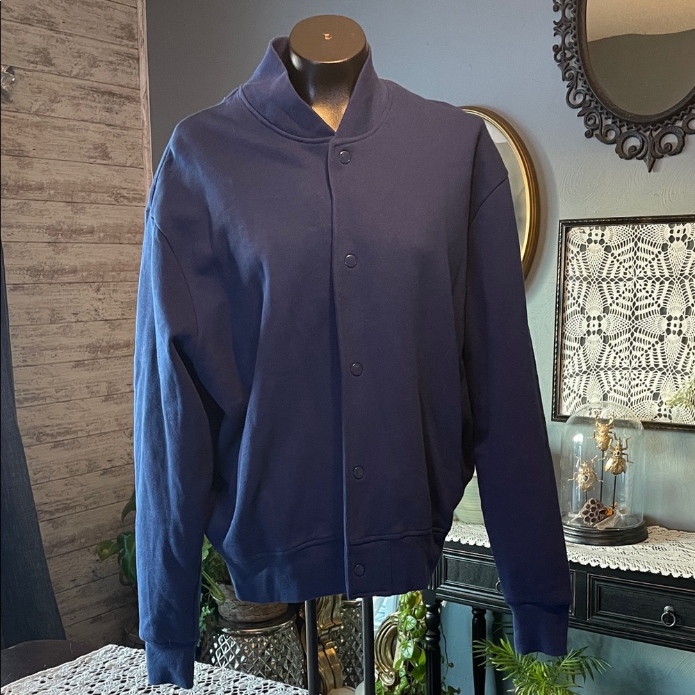 PacSun Navy Bomber Jacket